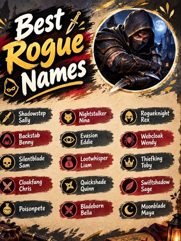 BestRogue Names